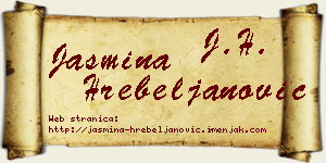 Jasmina Hrebeljanović vizit kartica